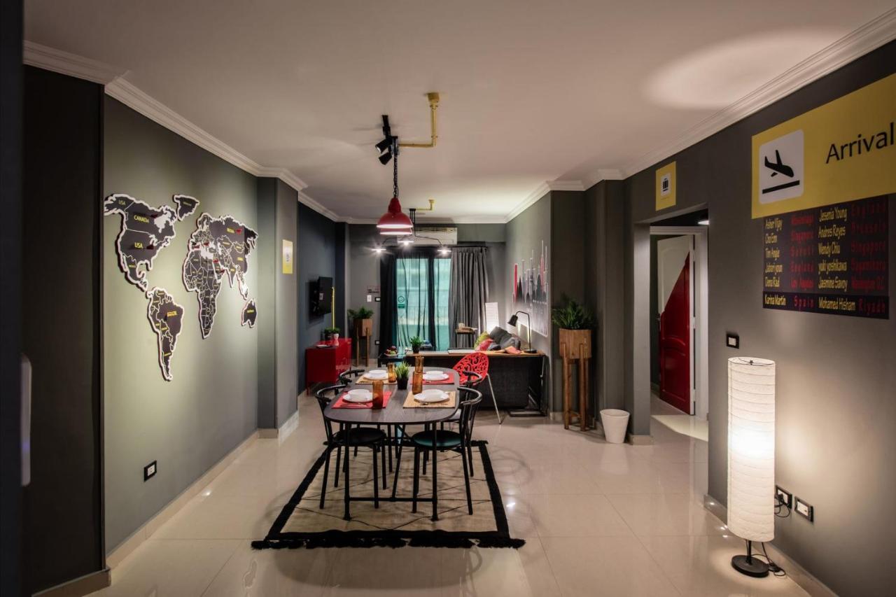 The Terminal 1 Stay - Steps From Nightlife And Airport Kairo Bagian luar foto